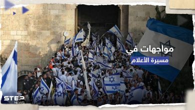 مسؤولون إسرائيليون يتقدمون "مسيرة الأعلام".. مواجهات واقتحام للأقصى