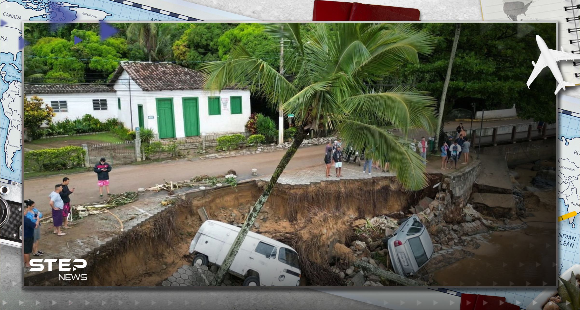 إعصار مدمر يغرق ولاية برازيلية