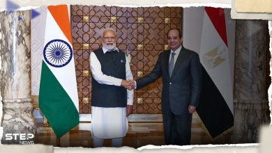 وصول رئيس الوزراء الهندي إلى مصر