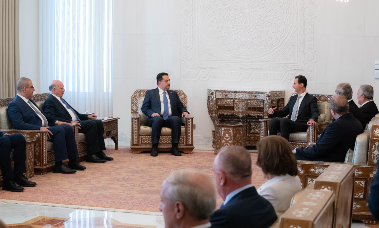 الرئاسة السورية تكشف تفاصيل لقاء بشار الأسد ورئيس الوزراء العراقي 