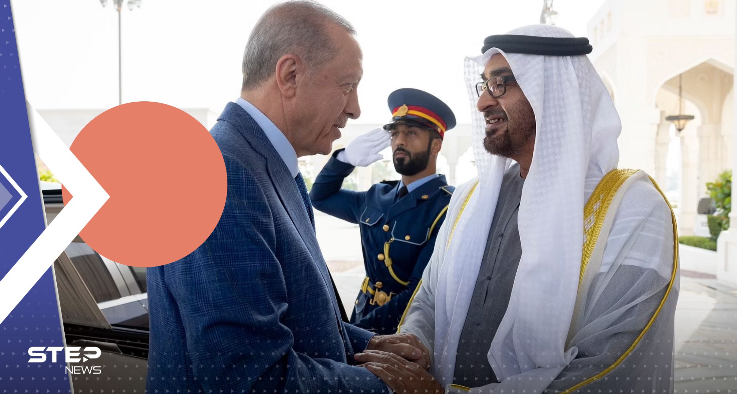 تفاصيل لقاء رئيس دولة الإمارات وأردوغان في أبوظبي