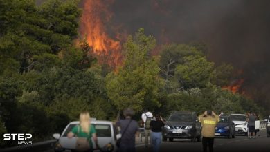 حرائق الغابات في رودس تخرج عن السيطرة