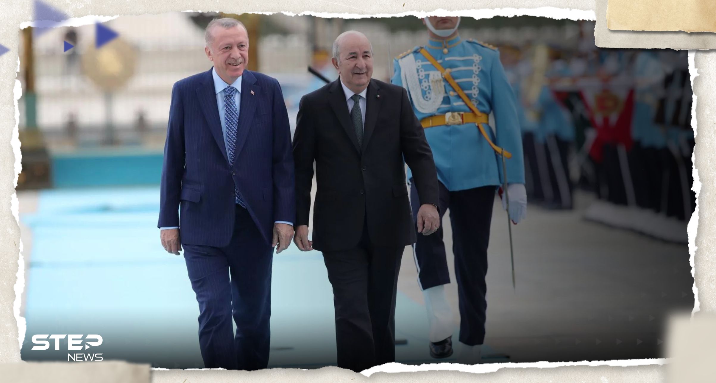 كيف استقبل أردوغان الرئيس الجزائري