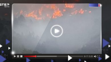 شاهد|| حريق هائل في إحدى جزر الكناري يجبر إسبانيا على إجلاء آلاف السكان