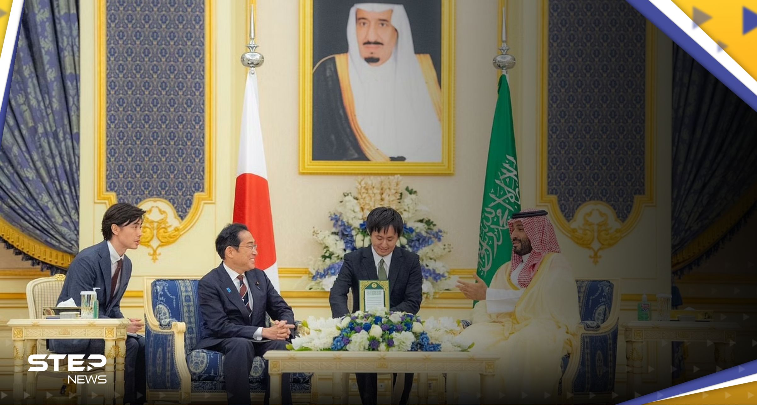 جلسة مباحثات بين بن سلمان ورئيس وزراء اليابان في جدة.. 26 اتفاقية على الطاولة المستديرة