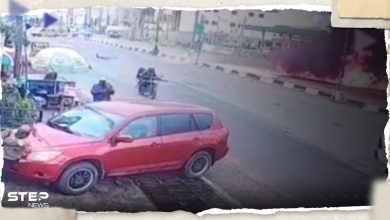 بالفيديو|| لحظة سقوط طائرة مدنية تحولت لكرة لهب في شوارع مدينة نيجيرية