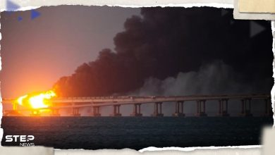 أوكرانيا تقصف جسر القرم مجدداً وروسيا تتوعد بالرد
