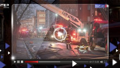 حريق ضخم يودي بحياة العشرات داخل مبنى يسكنه مشردون في جوهانسبرغ (فيديو)