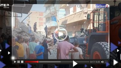 قتلى وجرحى في انهيار عقار مأهول بالسكان في مصر (فيديو)