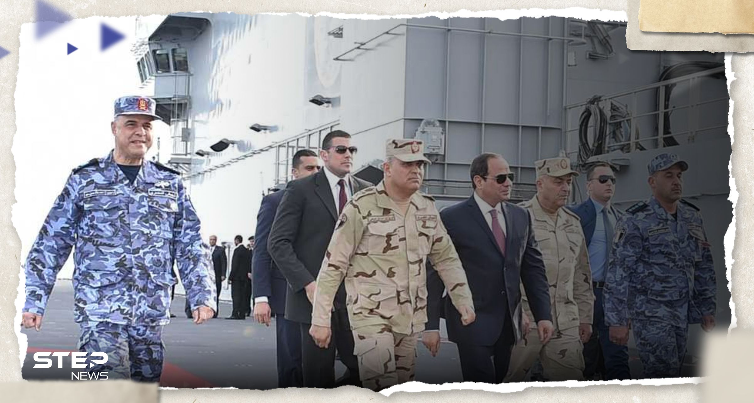 السيسي يصدر قراراً بإرسال حاملة الطائرات ميسترال الحربية إلى ليبيا