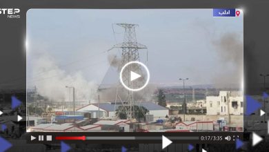 قوات النظام السوري تقصف إدلب وريفها وتستهدف قاعدة عسكرية تركية (فيديو)