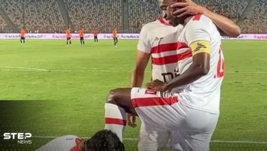 لاعب تونسي يعتذر بعد تقبيله قدم قائد الزمالك المصري