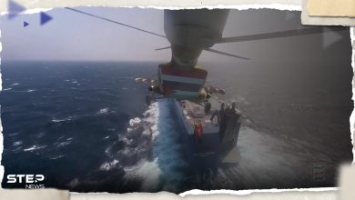 بالفيديو|| لحظة إنزال الحوثيين على السفينة في البحر الأحمر واحتجازها