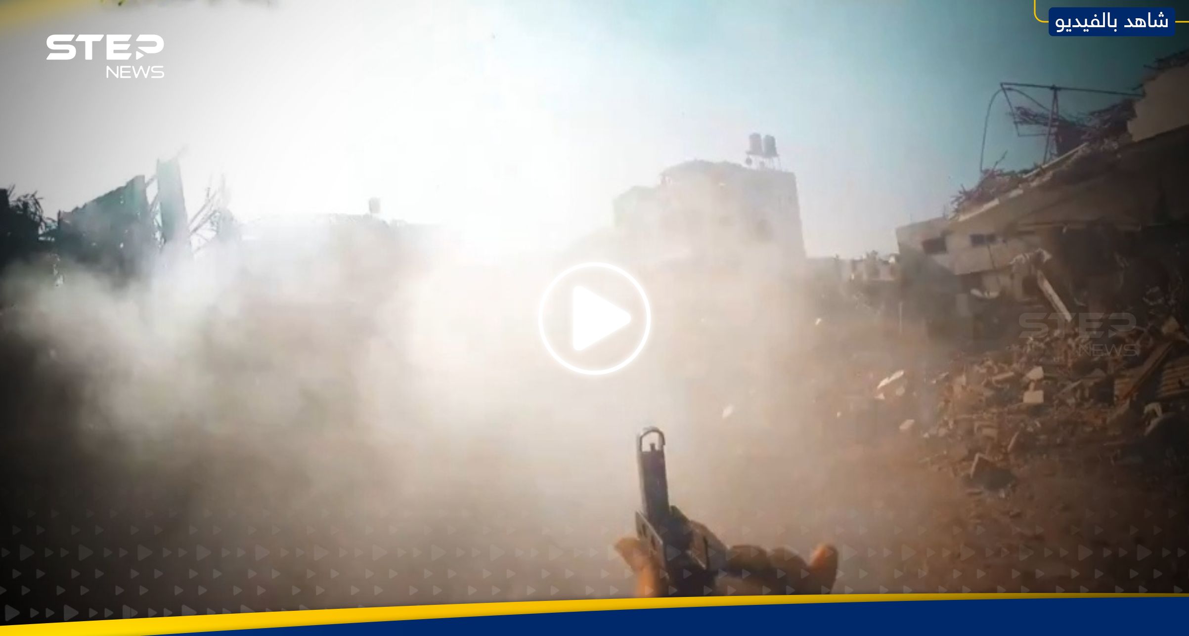 التحام مقاتلي القسام مع جنود وآليات الجيش الإسرائيلي