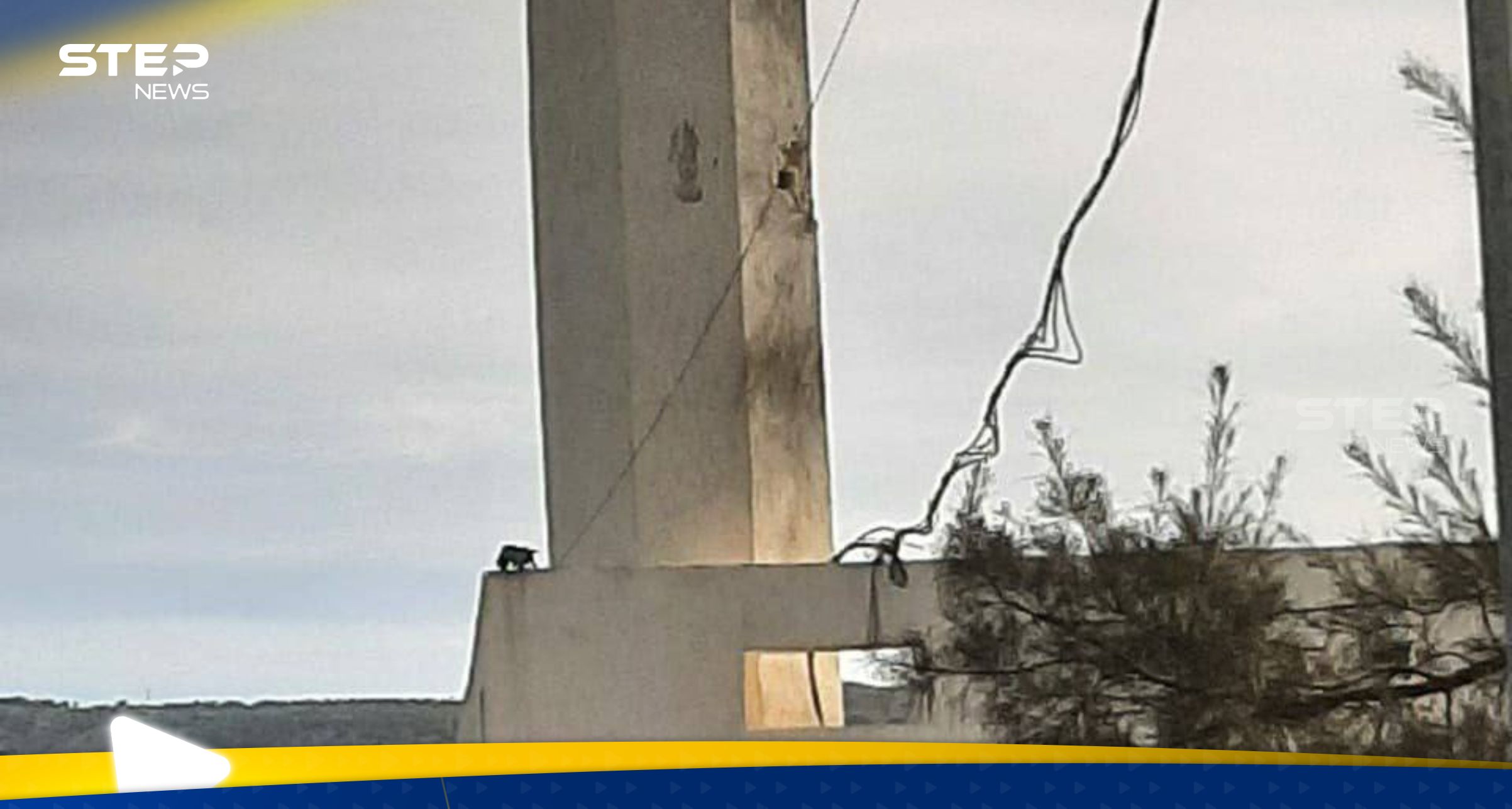 استهداف مسجد في بلدة العباسية جنوبي لبنان