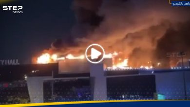 بالفيديو|| قتلى وجرحى بحادثة إطلاق نار في موسكو وانفجار ضخم بالمبنى