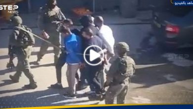 شاهد || رُبطوا بحبل وسُحبوا بطريقة مهينة.. الجيش الإسرائيلي يعتقل 6 فلسطينيين بالقدس
