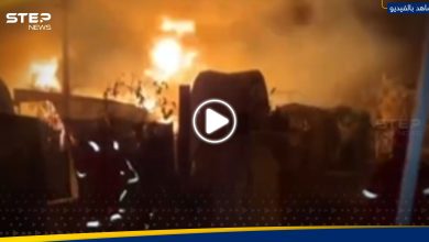 حريق هائل بمخازن الكهرباء في ليبيا يخرج عن السيطرة ويقترب من خطوط الغاز