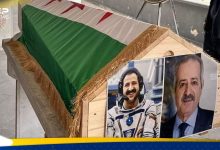 تشييع رائد الفضاء السوري محمد الفارس