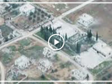 تصوير جوي|| مجريات معركة أبو دفنة شرقي إدلب.. وتفاصيل التمهيد والاقتحام