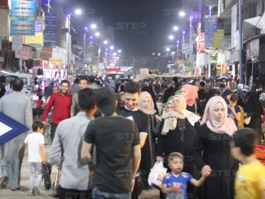 من أجواء عيد الفطر المبارك في مدينة الرقة بظل استنفار عسكري لميليشيا قسد بالمدينة