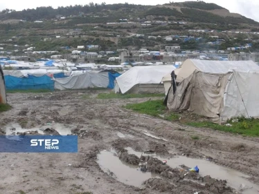 صور لمخيمات النزوح في ريف اللاذقية - وكالة ستيب نيوز