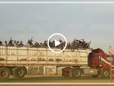 شاهد بالفيديو|| قوافل النظام السوري تدخل محيط الرقة، وعناصره يرددون "بالروح بالدم نفديك يا بشار"