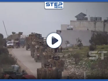بالفيديو|| عقب ساعات من استهداف مواقعهم بإدلب.. رتل تركي يغادر إدلب باتجاه الأراضي التركية