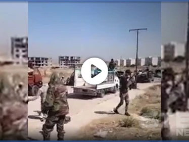 بالفيديو|| حشودات للفرقة الرابعة تهدد وتتوعد باقتحام طفس غربي درعا.. إليك آخر المستجدات