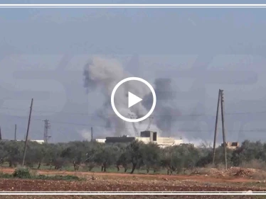 عدسة ستيب ترصد القصف الجوي على مناطق جنوب شرق إدلب