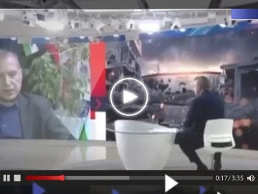 الناطق باسم الرئاسة الفلسطينية ينسحب من مقابلة تلفزيونية بسبب سؤال (فيديو)