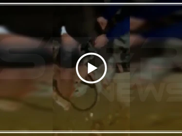 شاهد بالفيديو || ردّة فعل الأب الذي قتلت عناصر قسد زوجته وطفله وأحرقتهما!!