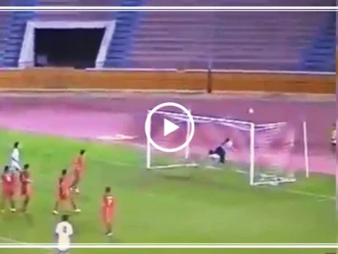 فيديو يُعرض لأول مرة.. الساروت حارس منتخب شباب سوريا في مباراة ضد منتخب شباب إيران