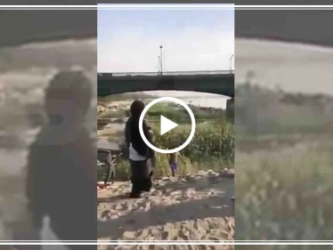 بالفيديو|| سيدة مسنّة ترمي الأمن العراقي "بالمقلاع" في مظاهرات العراق