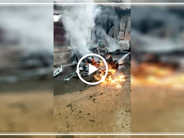 المشاهد الأولى لانفجار مفخخة على دوار النيروز بمدينة عفرين