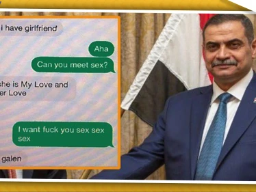 بالصور| وزير الدفاع العراقي يتحرش جنسيًا بشاب سويدي وآخرين عرب!