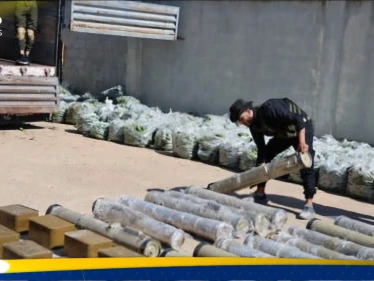 الداخلية السورية تعلن إحباط تهريب أسلحة إلى لبنان.. وتكشف أنواعها (فيديو)