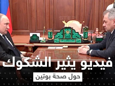 شاهد|| فيديو يثير الشكوك حول صحة بوتين.. وزيلينسكي فرحاً: "حصلت على ما أريد"