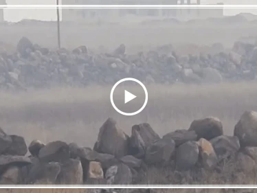 شاهد بالفيديو|| استهداف تحصينات لقوات النظام ضمن معركة شنتها المعارضة بريف إدلب الشرقي