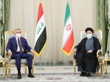 الرئيس الإيراني يعلن عن اتفاق مع رئيس الوزراء العراقي يخص البلدين والكاظمي يشيد بدور إيران