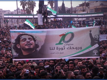 في الذكرى العاشرة لـ الثورة السورية .. خروج مظاهرات متفرقة في محافظة إدلب