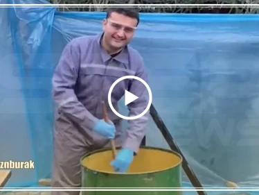 بالفيديو|| من الطبخ والمحاشي إلى التجارب.. الشيف "بوراك" يجري تجربة كيميائية خطيرة