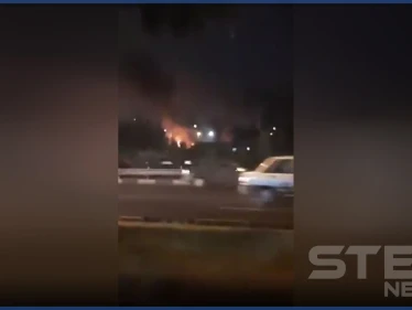 بالفيديو || جرحى بانفجار ضخم هز العاصمة الإيرانية طهران