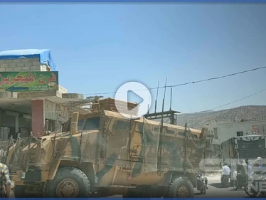عدسة "ستيب" ترصد دخول رتل تركي من كفرلوسين .. وحالة من التصعيد جنوبي إدلب