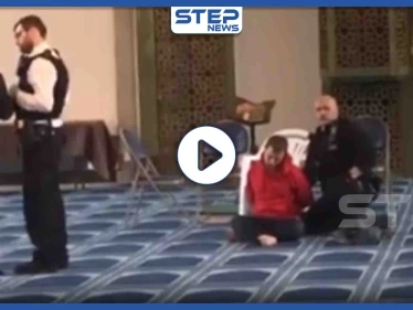 بالفيديو|| عملية طعن لإمام مسجد أثناء رفعه الأذان في بريطانيا.. والتفاصيل