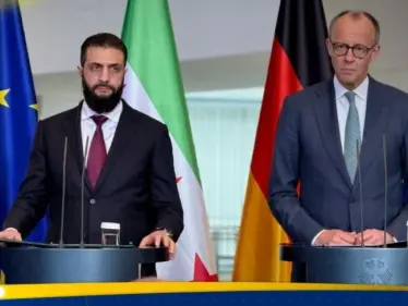 خلال مؤتمر صحفي لأحمد الشرع مع المستشار الألماني.. برلين تكشف عن قرار: أحدث الأخبار