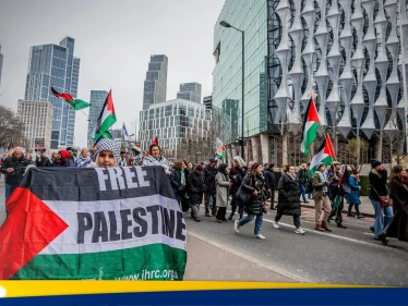 مظاهرة حاشدة في لندن تندد بانتهاكات إسرائيل لوقف إطلاق النار في غزة مظاهرة حاشدة في لندن تندد بانتهاكات إسرائيل لوقف إطلاق النار في غزة - وكالة ستيب نيوز