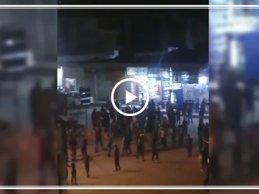 شاهد بالفيديو|| اشتباك مسلح بين شرطة المعارضة والأهالي في مدينة الباب.. والسبب فتاة