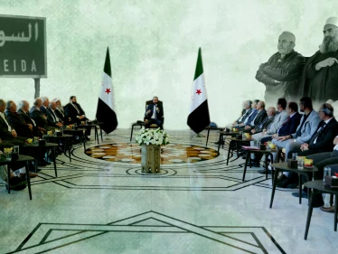 مصدر يكشف ما قاله الشرع لوفد السويداء.. تحدث عن إسرائيل وخطة الدولة تجاه المحافظة الجنوبية