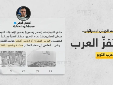 المتحدث باسم الجيش الإسرائيلي "أفيخاي أدرعي"، يستفز العرب بتغريدة عن حرب أكتوبر.